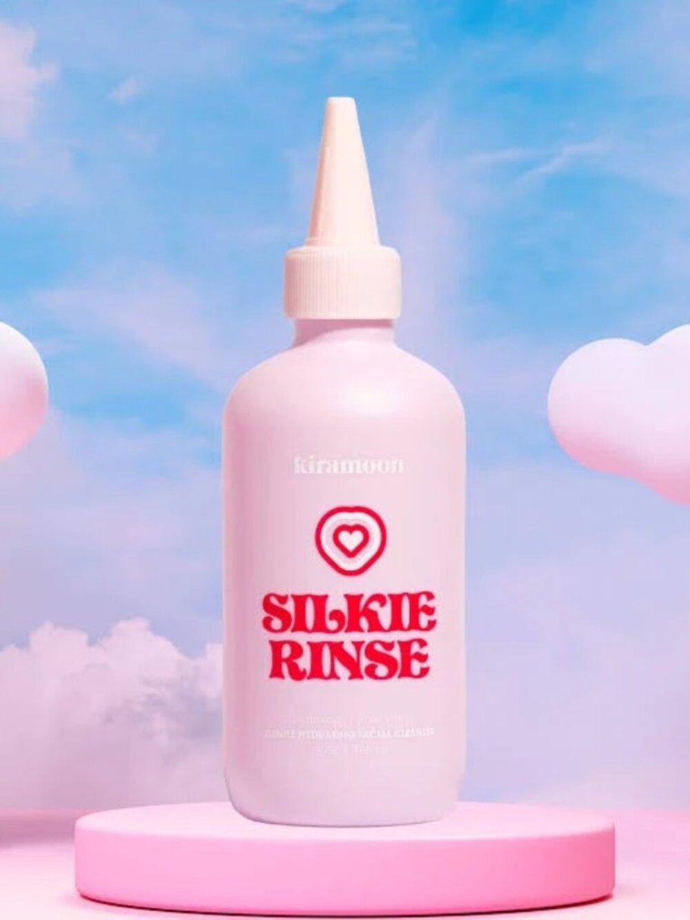 NEW Kiramoon silkie rinse gentle hydrating facial cleanser